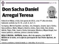 ARREGUI TERESA,SACHA DANIEL