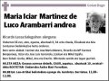 MARTINEZ DE LUCO ARAMBARRI,MARIA ICIAR