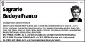 BEDOYA FRANCO,SAGRARIO