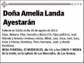 LANDA AYESTARAN,AMELIA