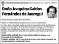 GALDOS FERNANDEZ DE JAUREGUI,JOAQUINA