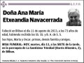ETXEANDIA NAVACERRADA,ANA MARIA