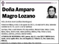 MAGRO LOZANO,AMPARO