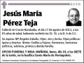 PEREZ TEJA,JESUS MARIA