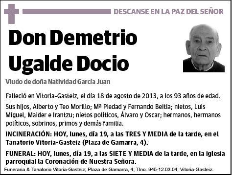 UGALDE DOCIO,DEMETRIO