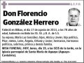 GONZALEZ HERRERO,FLORENCIO