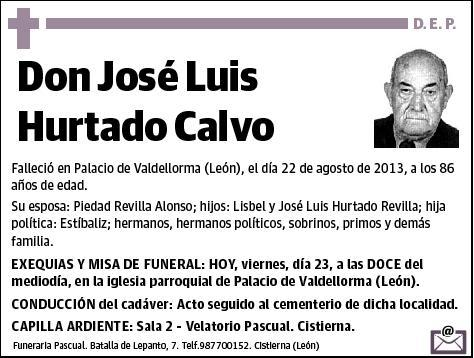 HURTADO CALVO,JOSE LUIS