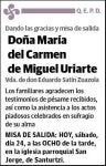 DE MIGUEL URIARTE,MARIA DEL CARMEN