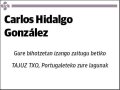 HIDALGO GONZALEZ,CARLOS