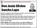 SANCHO LOPEZ,JESUS SILVINO