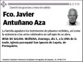 ANTUÑANO AZA,FCO. JAVIER