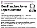 LOPEZ QUINTANA,FRANCISCO JAVIER