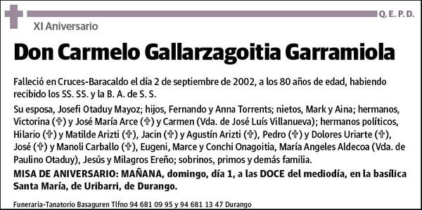 GALLARZAGOITIA GARRAMIOLA,CARMELO