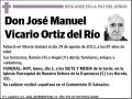 VICARIO ORTIZ DEL RIO,JOSE MANUEL