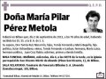 PEREZ METOLA,MARIA PILAR