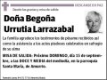 URRUTIA LARRAZABAL,BEGOÑA
