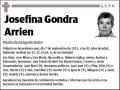 GONDRA ARRIEN,JOSEFINA