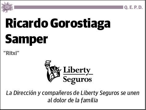 GOROSTIAGA SAMPER,RICARDO