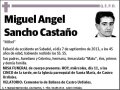 SANCHO CASTAÑO,MIGUEL ANGEL