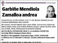 MENDIOLA ZAMALLOA,GARBIÑE