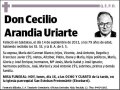ARANDIA URIARTE,CECILIO