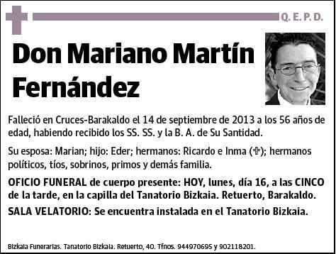 MARTIN FERNANDEZ,MARIANO