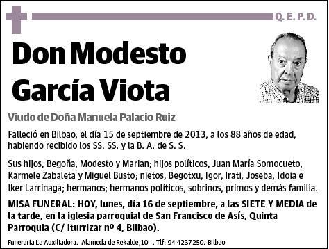 GARCIA VIOTA,MODESTO
