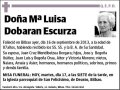 DOBARAN ESCURZA,Mª LUISA