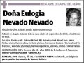 NEVADO NEVADO,EULOGIA