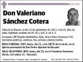 SANCHEZ COTERA,VALERIANO