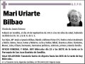 URIARTE BILBAO,MARI