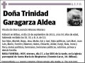 GARAGARZA ALDEA,TRINIDAD