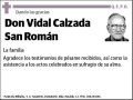 CALZADA SAN ROMAN,VIDAL