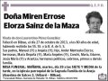 ELORZA SAINZ DE LA MAZA,MIREN ERROSE