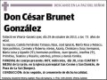 BRUNET GONZALEZ,CESAR
