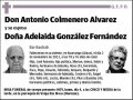 COLMENERO ALVAREZ Y ADELAIDA GONZALEZ FERNANDEZ,ANTONIO