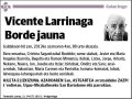 LARRINAGA BORDE,VICENTE