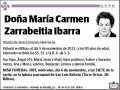 ZARRABEITIA IBARRA,MARIA CARMEN
