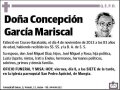 GARCIA MARISCAL,CONCEPCION