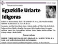URIARTE IDIGORAS,EGUZKIÑE