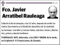 ARRATIBEL RAULEAGA,FCO. JAVIER