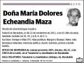 ECHEANDIA MAZA,MARIA DOLORES