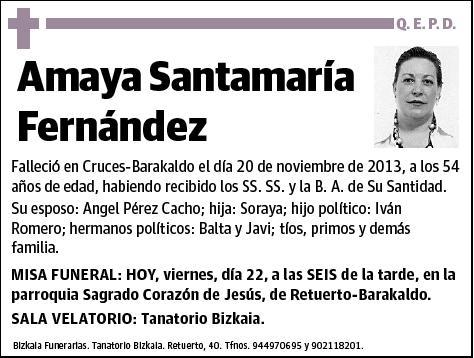SANTAMARIA FERNANDEZ,AMAYA