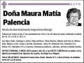 MATIA PALENCIA,MAURA