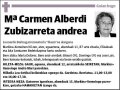 ALBERDI ZUBIZARRETA,Mª CARMEN