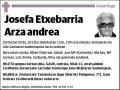 ETXEBARRIA ARZA,JOSEFA
