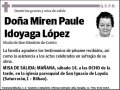 IDOYAGA LOPEZ,MIREN PAULE