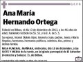 HERNANDO ORTEGA,ANA MARIA