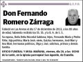 ROMERO ZARRAGA,FERNANDO