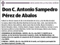 SAMPEDRO PEREZ DE ABALOS,C. ANTONIO